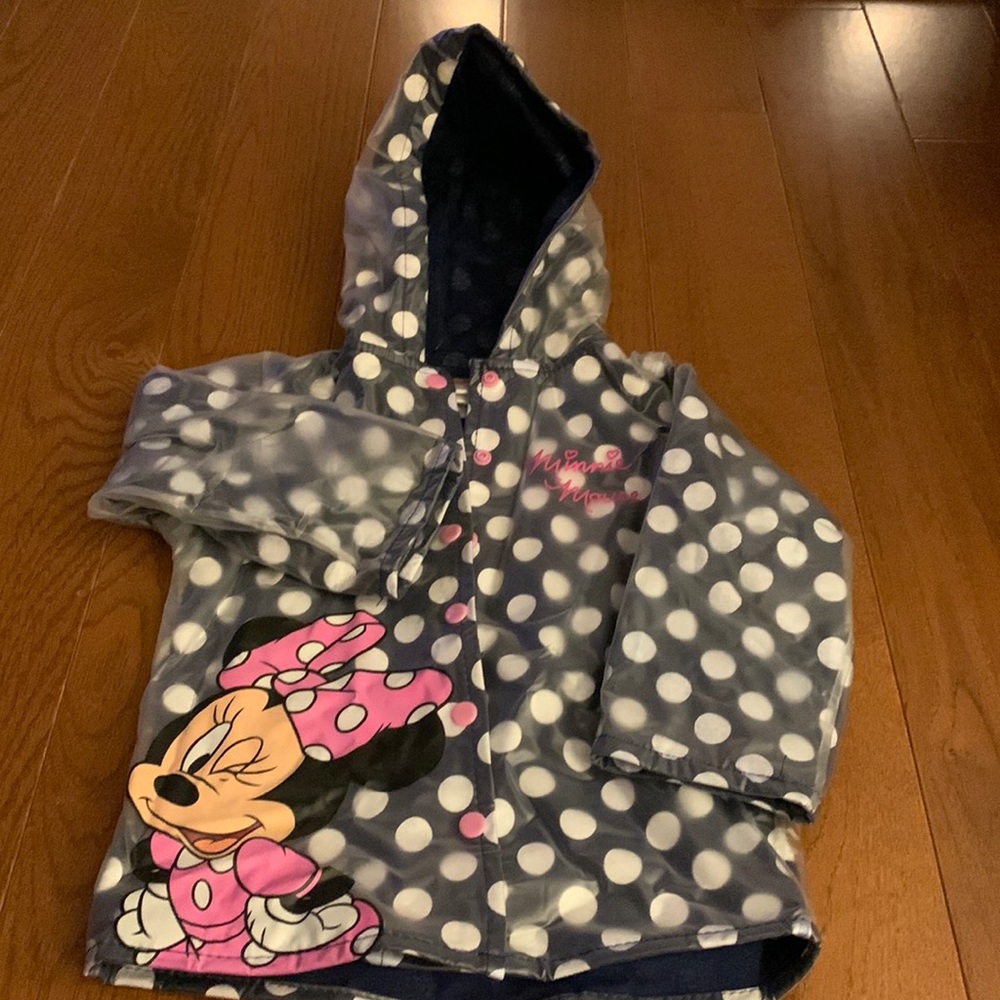 Disney brand 2T rain coat. EUC